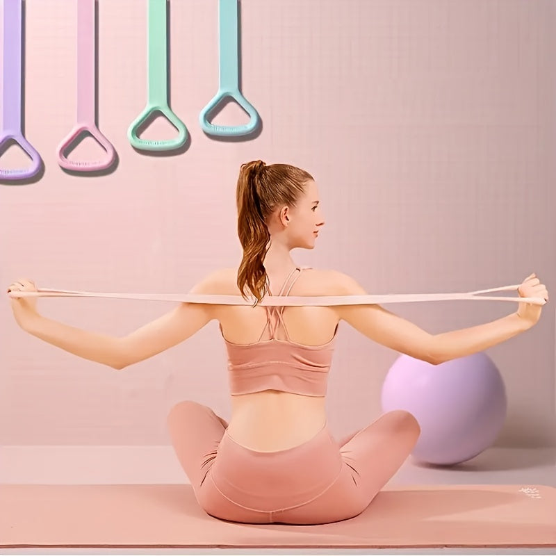 Exercise Stretch Tension Band Fitness Yoga Elastic Resistance Rope