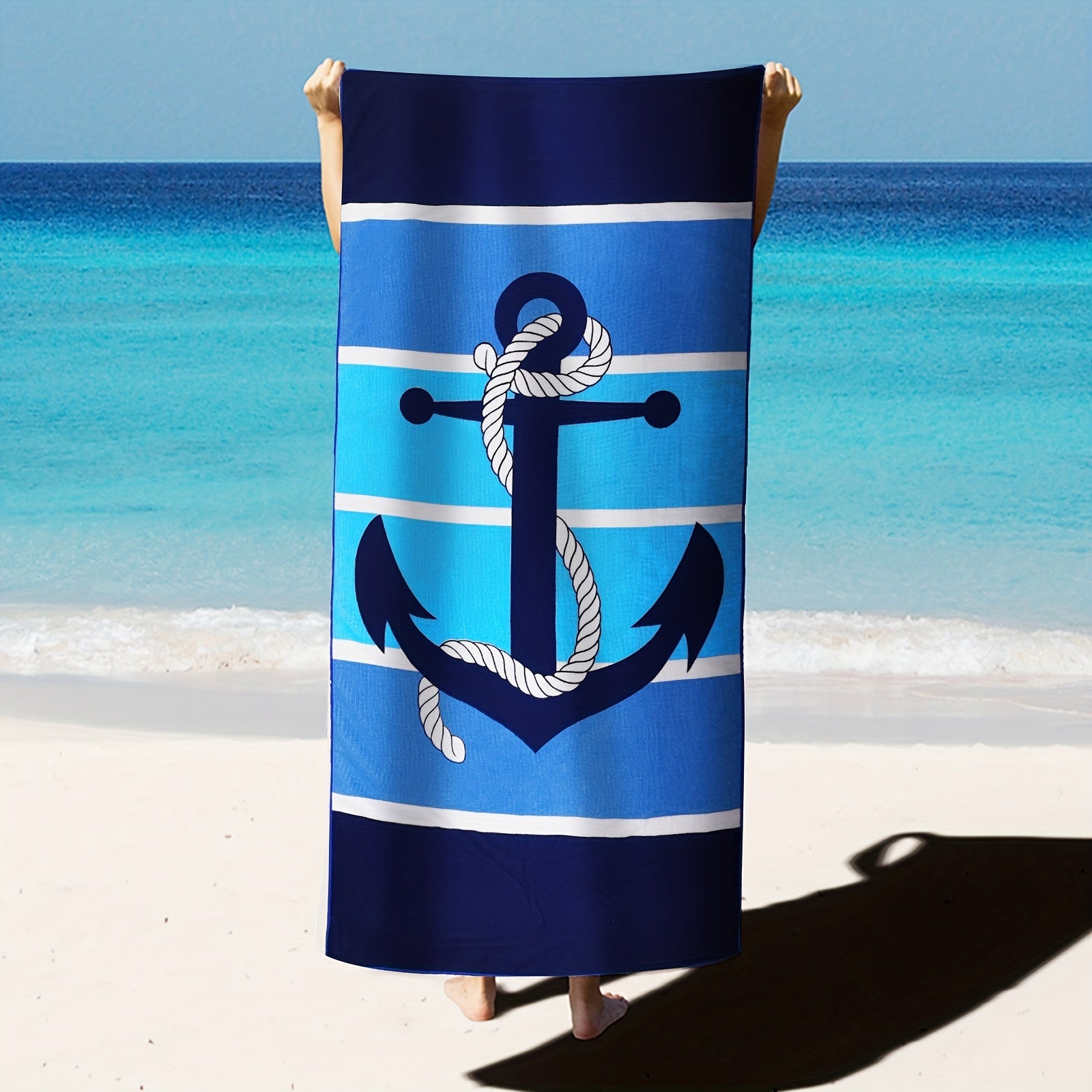 Mutao Microfiber Beach Towels Quick Drying Swim Towel Soft Oversized Blanket