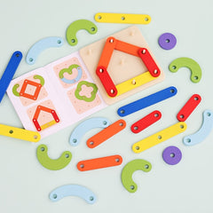 Educational Number Column Puzzles Set for Kids Learning