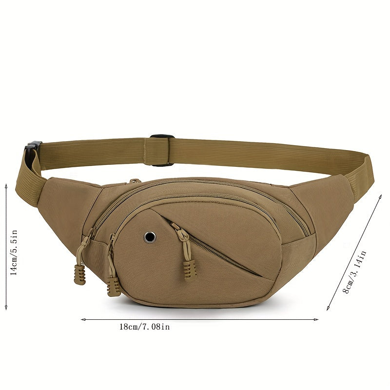 Waterproof Camo Chest Bag Fanny Pack for Outdoor Sports