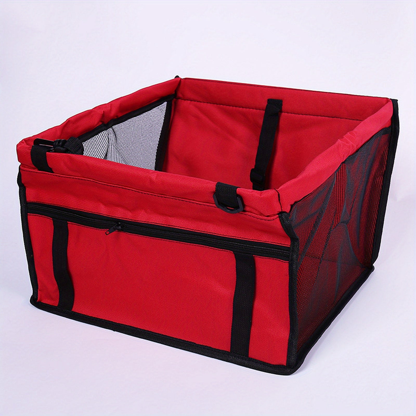 Portable Pet Car Booster Seat for Comfort & Safety