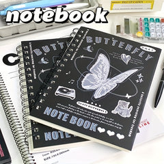 A5 Glass Texture Coil Notebook 50 Sheets
