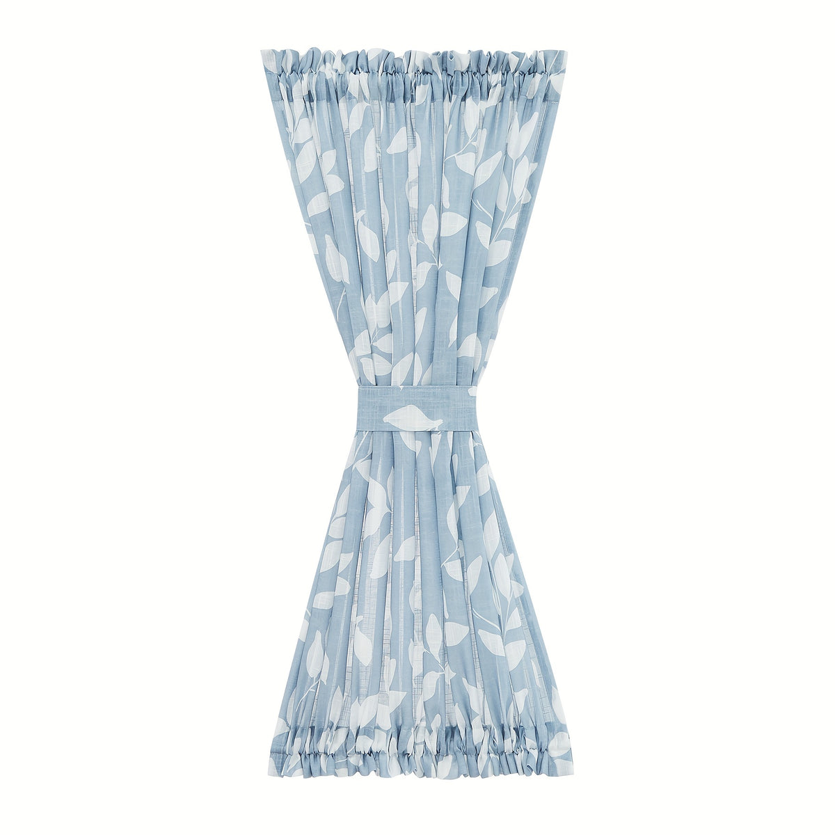 Leaves Printed American Style Partition Curtain