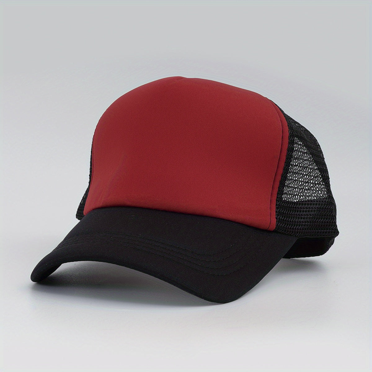 Unisex Sunshade Baseball Cap with Tide Net