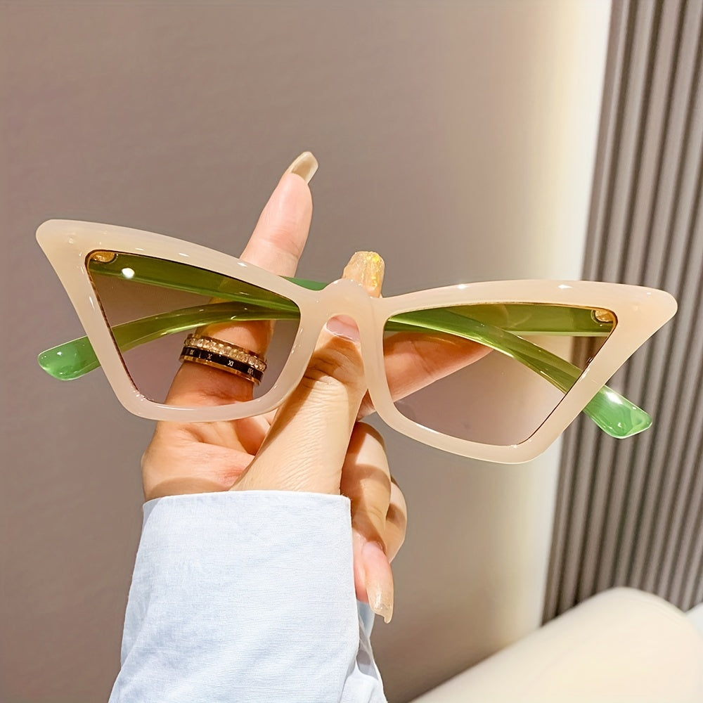Y2K Cat Eye Sunglasses UV400 Beach Party Club