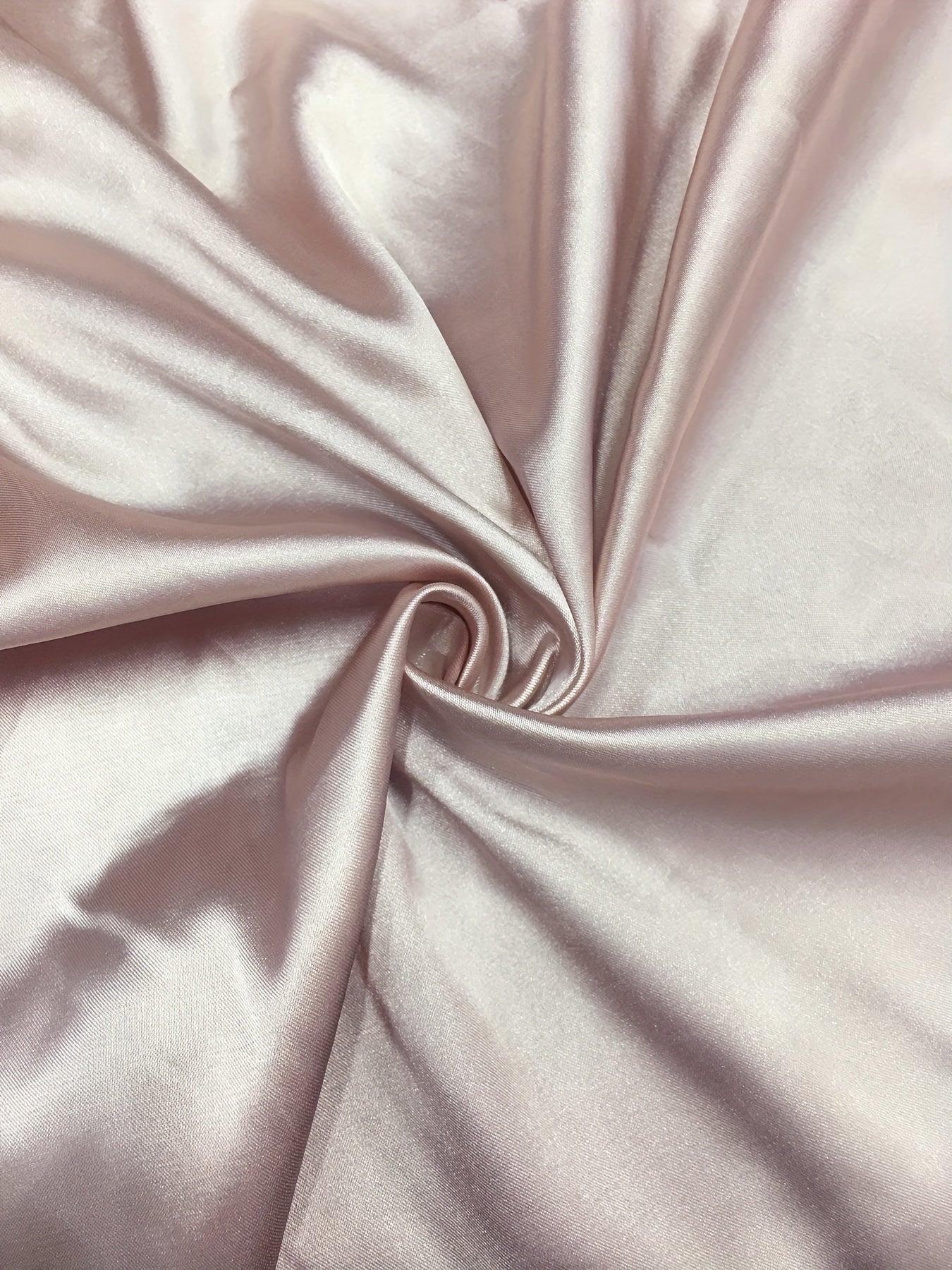  Solid Satin Long Sleeve Button Up Blouse