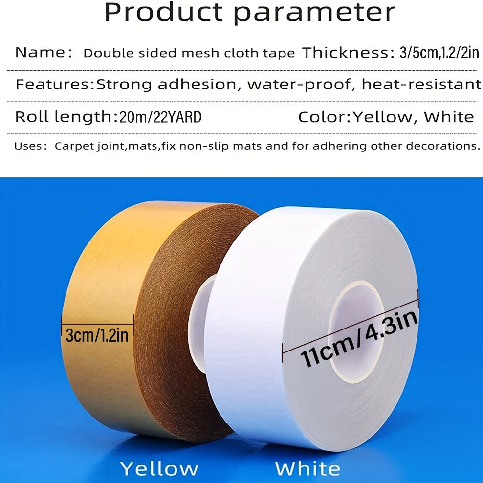 Double Sided Carpet Tape for Area Rugs Hardwood Floors