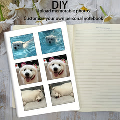Custom Photo Notebook Personalized Memory Book for Graduation Pet Friends Family