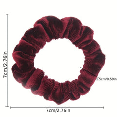 10 Packs Velvet Hair Scrunchies Hair Tie Hair Accessories