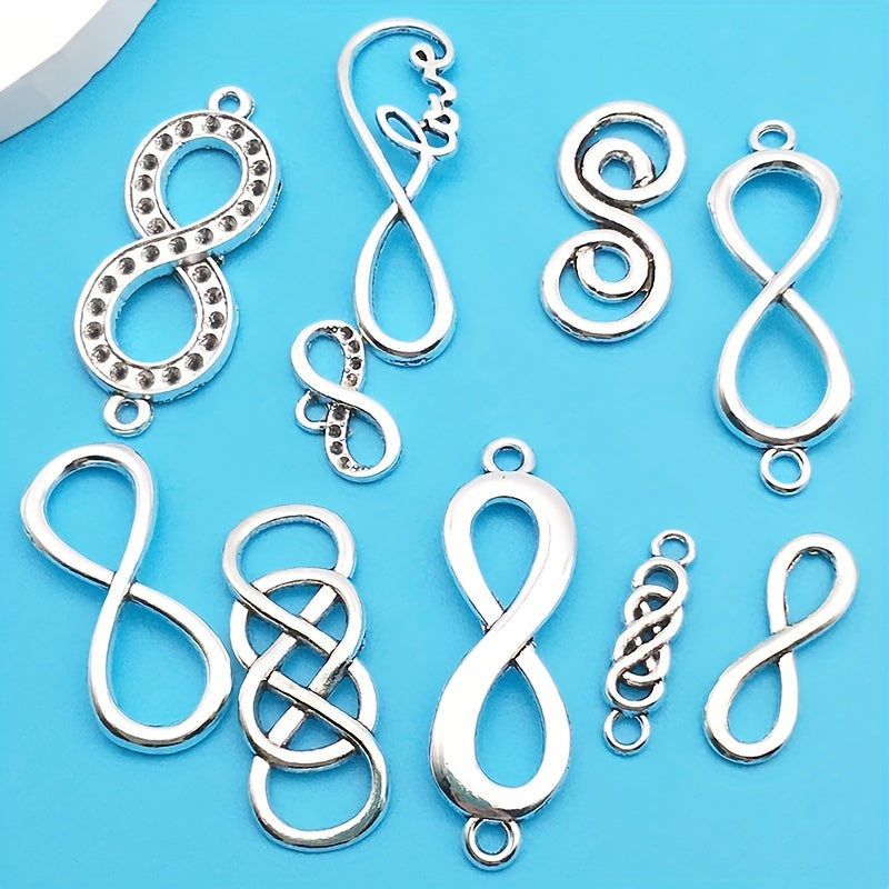 20pcs Zinc Alloy Charms Antique Silver Pendants for DIY Jewelry Making