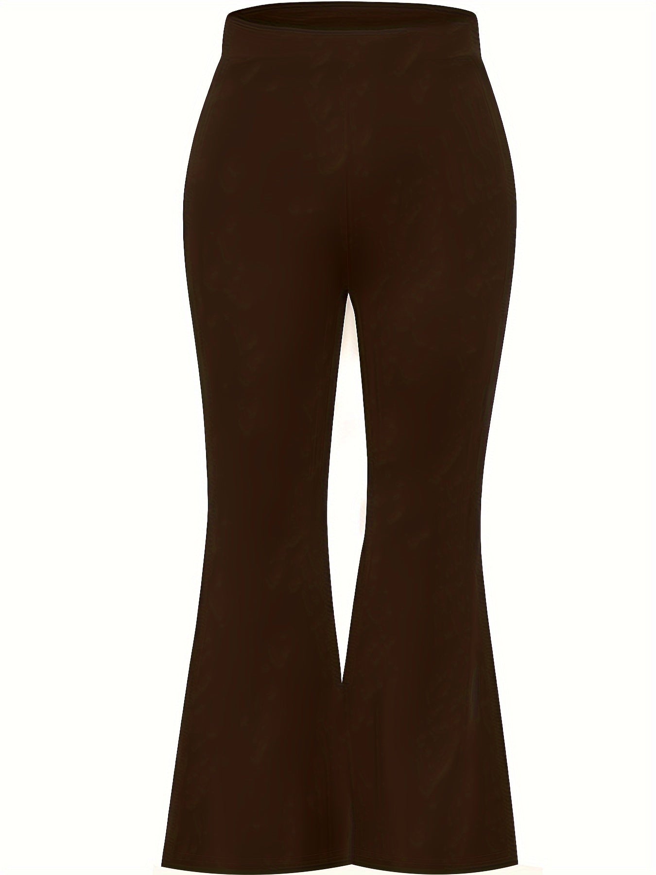  High Rise Stretch Flared Leg Leggings