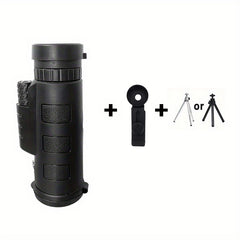 HD 40X60 Monocular Telescope with Compass & Magnifying Glass
