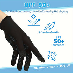 UV Protection Driving Gloves Lightweight Gloves For Outdoor Cycling Golf
