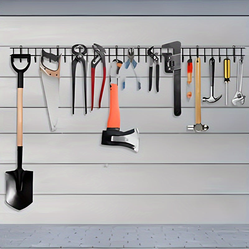 Heavy Duty Wall Storage Rack for Garden Tools Shovel Rake Broom