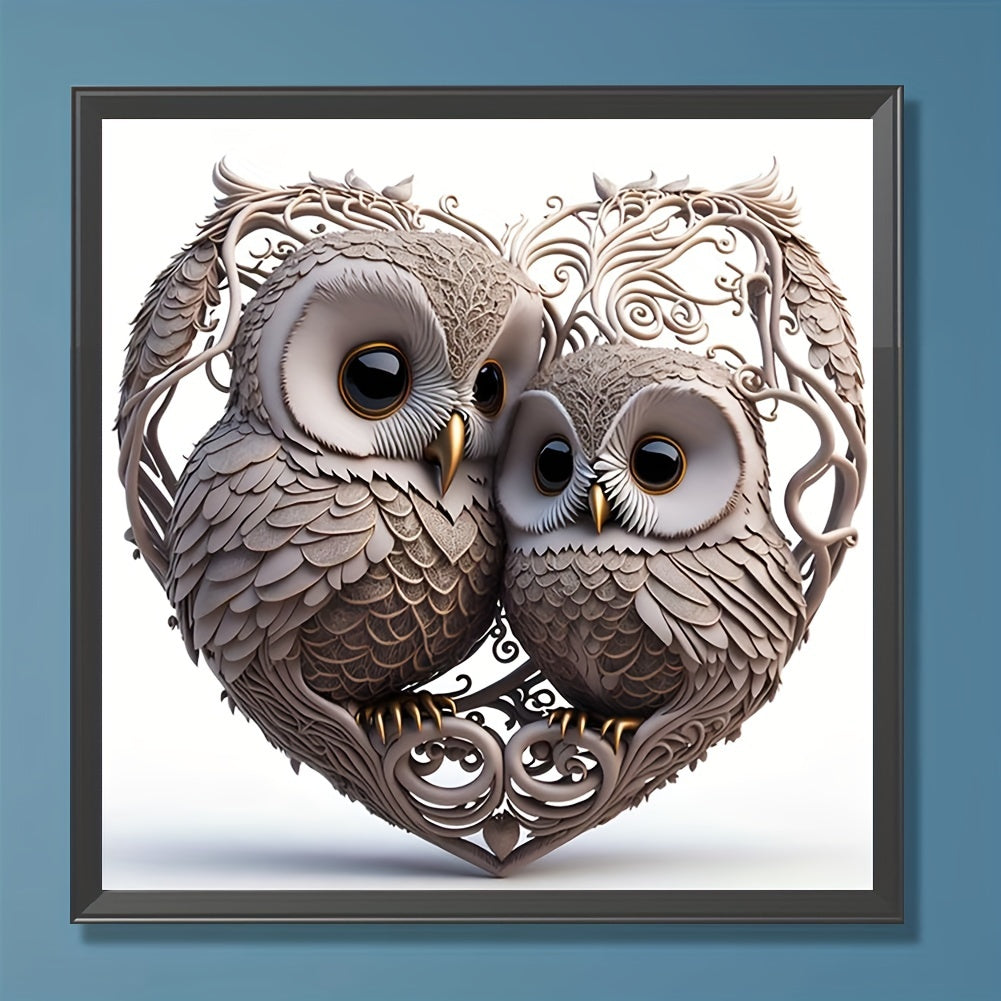 Love Owl 5D Diamond Painting Set DIY Home Decoration Gift
