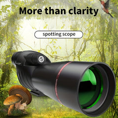 25 75x60 HD Monocular High Power FCM Layer Coating BK4 Prism Long Range