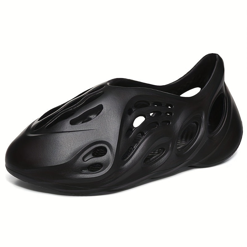 Hollow Out Closed Toe Foam Clogs Slippers Non Slip Beach Sandals