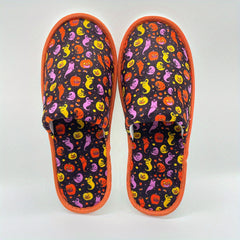 Ghost Pumpkin Slippers Indoor Flat Mute Slippers Women