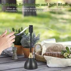Portable Fly Repellent Fans USB Power Keep Insects Away at BBQs Picnics