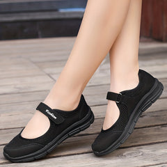 Women's Walking Shoes Comfortable Flat Shoes Casual Sneakers