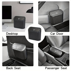 Car Trash Bin Hanging Garbage Dust Case for Camp Cars Home Office