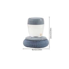 Pot Clean Brush Kitchen Dish Cleaning Brush Reusable Steel Brush