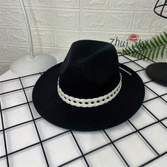 Felt Hat Jazz Hat Top Hat Gentleman Hat British Top Hat For Men And Women