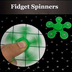 5 Pcs Fidget Spinner Toy Decompressing Toys Finger Toys Random Finger Spinners
