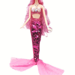 Mermaid Tail Dress up Suit Polyester DIY Toy Kit