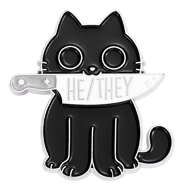 Personality Alloy Brooch Creative Design