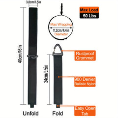 5pcs Extension Cord Holder Organizer 16-Inch Hanger for Garage Storage
