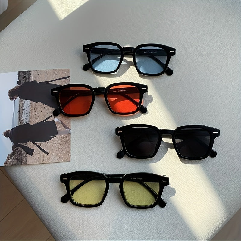 Retro Square Sunglasses UV400 Sun Shades Glasses