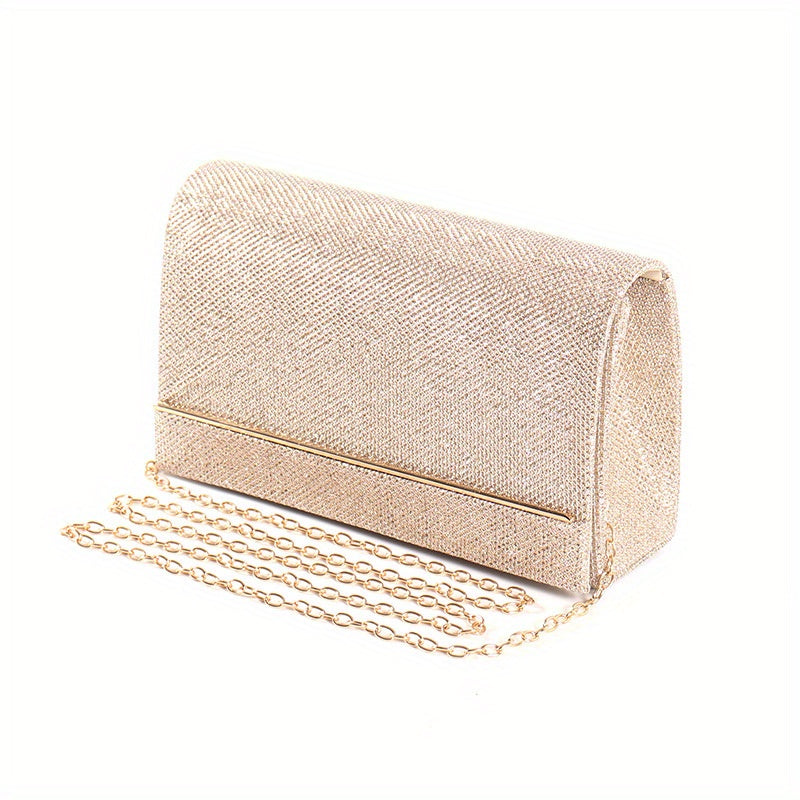 Glitter Evening Clutch Bag Dinner Purse Formal Handbag for Party Wedding Prom