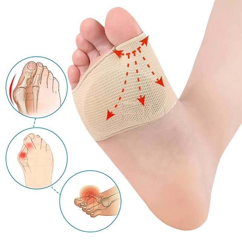 Thick Breathable Ball Of Foot Cushions Support Sleeves Relieve Pain