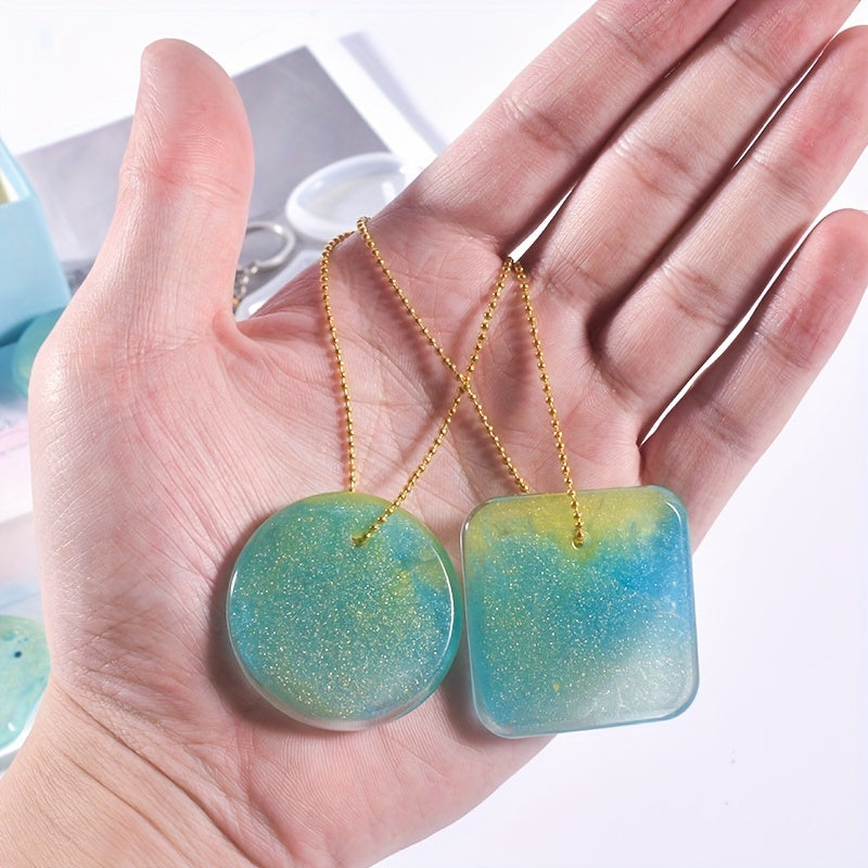 Resin Pendant Casting Silicone Molds Set