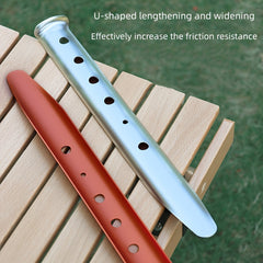 2pcs U-Shaped Tent Nails Camping Canopy Accessories