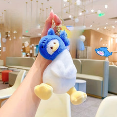 Yellow Duck Plush Keychain & Charm Soft Stuffed Animal