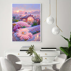 Fairy Tale World Canvas Painting Poster for Home Wall Decor