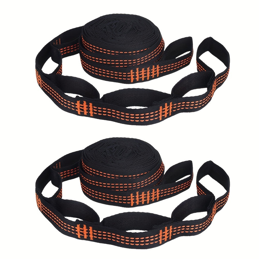 2pcs Hammock Strap Outdoor Tree Hanging Load Bearing Rope