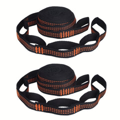 2pcs Hammock Strap Outdoor Tree Hanging Load Bearing Rope