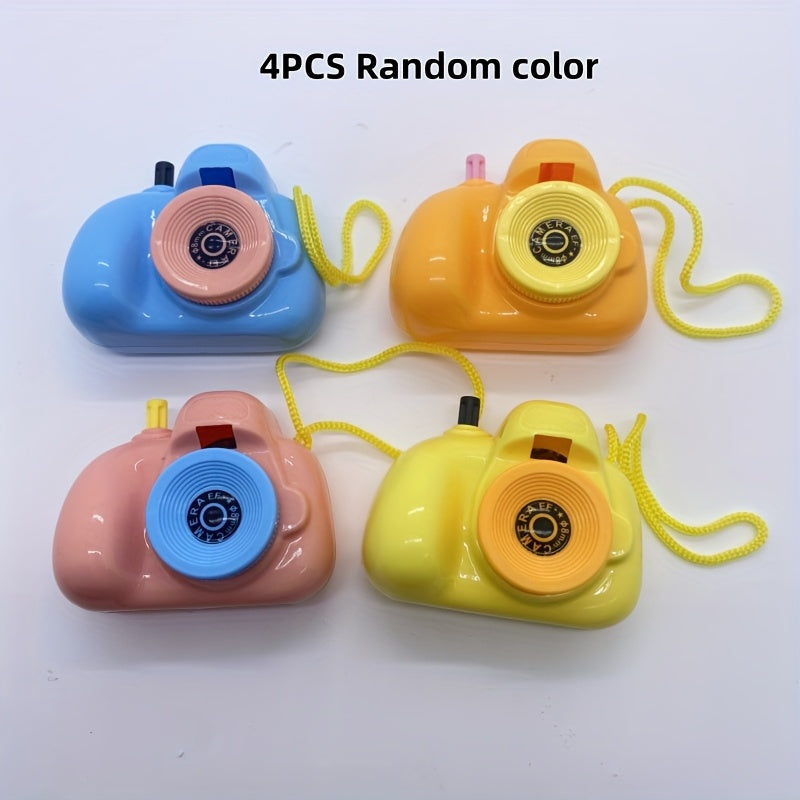 Kaleidoscope Projection Camera Toy Nostalgic Gift for Birthday Easter Christmas