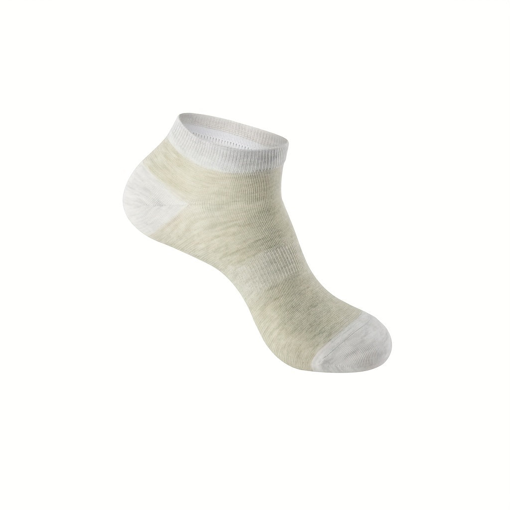 5 Pairs Women's Lightweight Sports Ankle Socks Soft Low Cut Stockings
