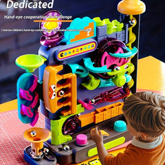 Interactive Marble Run Game Toy for Boys and Girls