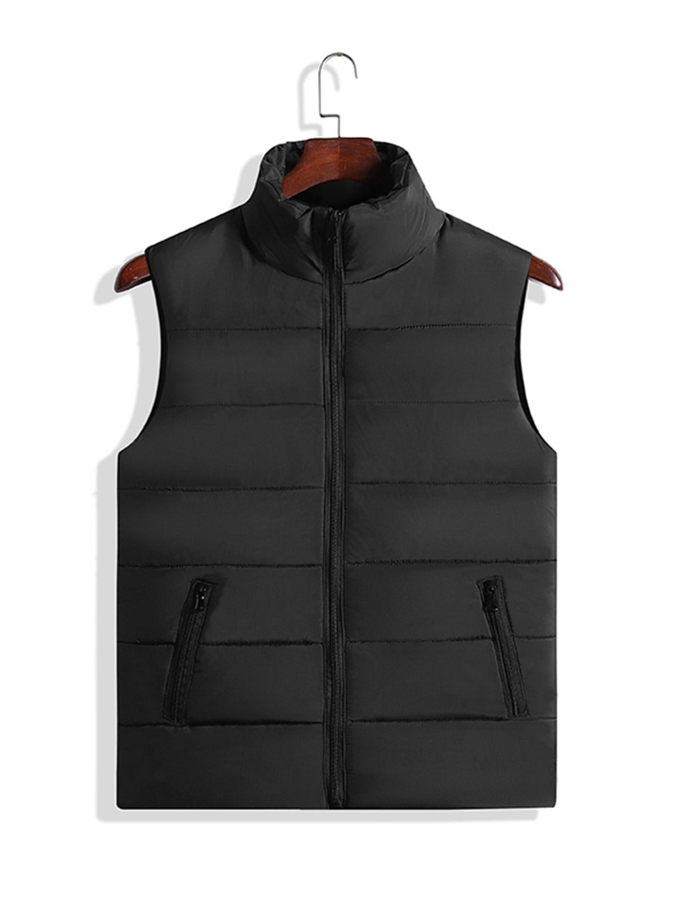 Men's Winter Puffer Vest Lightweight Sleeveless Coat