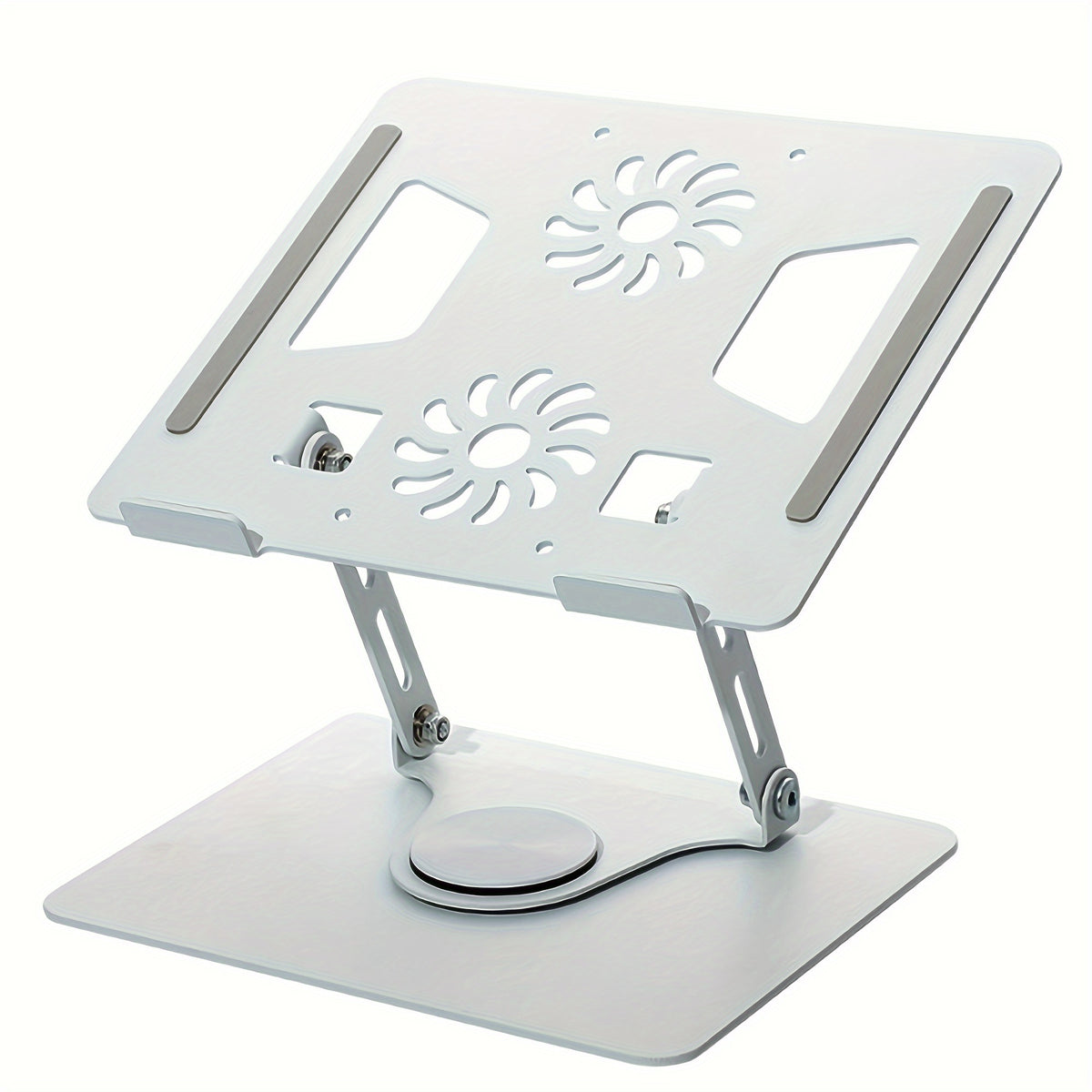 Laptop Stand Tablet Holder 360 Degree Rotation Anti Slip Adjustable Height Stand