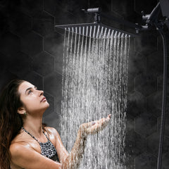 Stainless Steel Shower Set w/ Long Hose