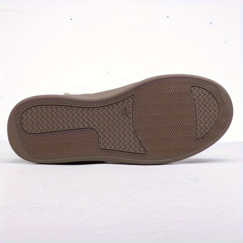 Women's Faux Fur Lining Winter Skate Shoes
