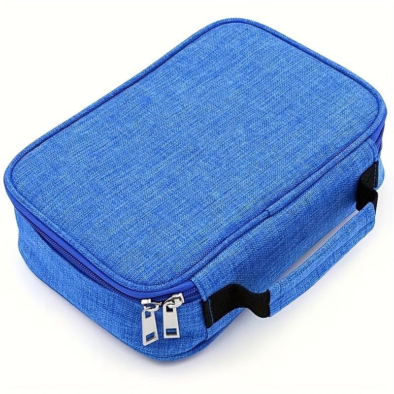Handheld Solid Art Painting Pencil Bag 72 Storage Bag Boys Girls