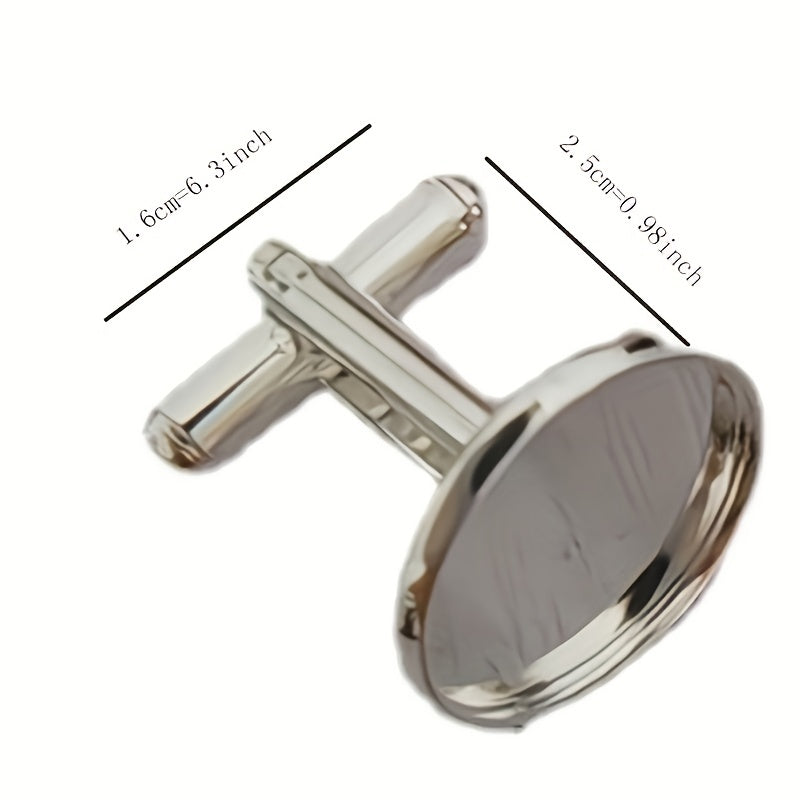 Field Hockey Cufflinks Silver Glass Sports Games Cufflink Hockey Fan Gift