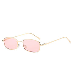 Vintage Small Frame Square Sunglasses For Women Sun Protection